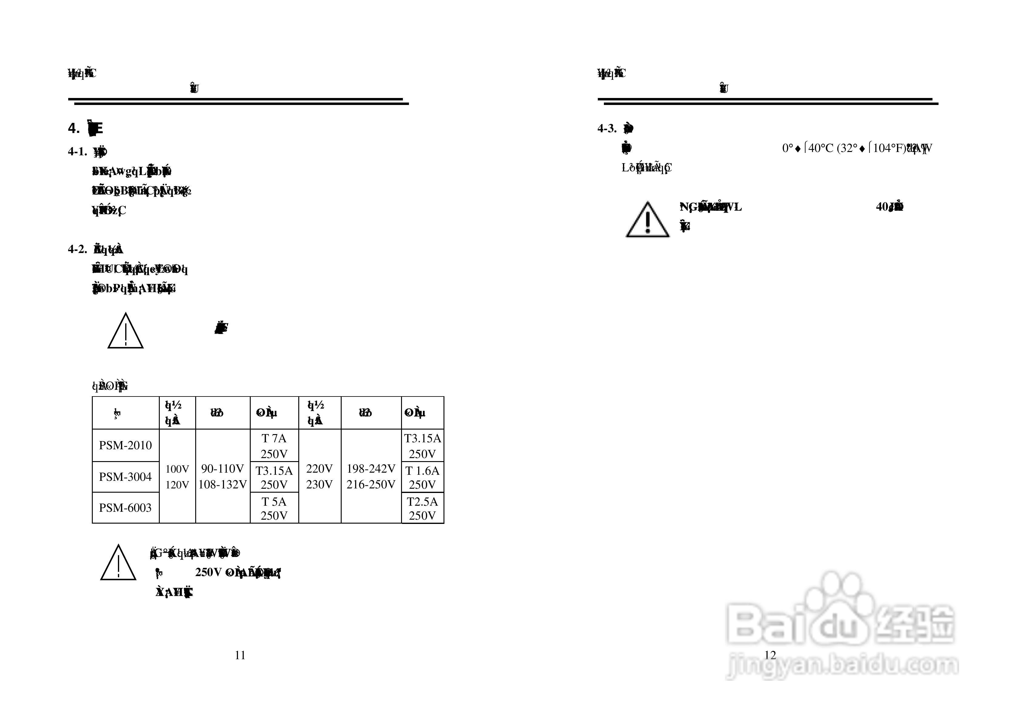 固纬PSM-3004可编程线性直流电源使用说明书:[1]