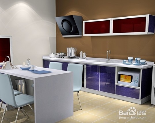 5款时尚一字型系列橱柜 打造完美厨房