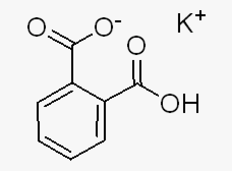 邻苯二甲酸氢钾的结构式怎么写