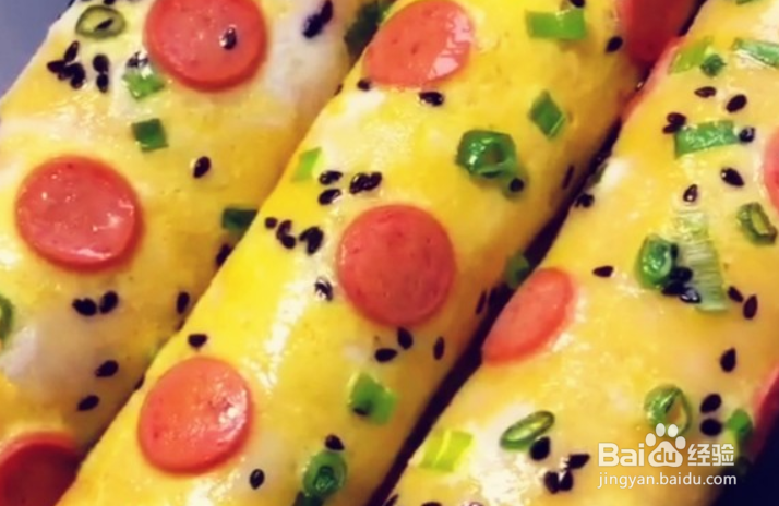 鸡蛋卷饼的做法
