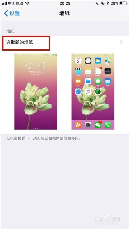 怎样将拍摄的照片设置成手机壁纸