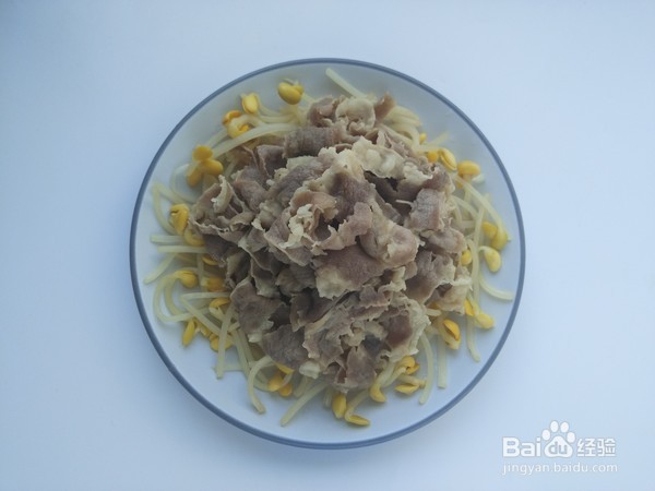 白灼肥牛的做法