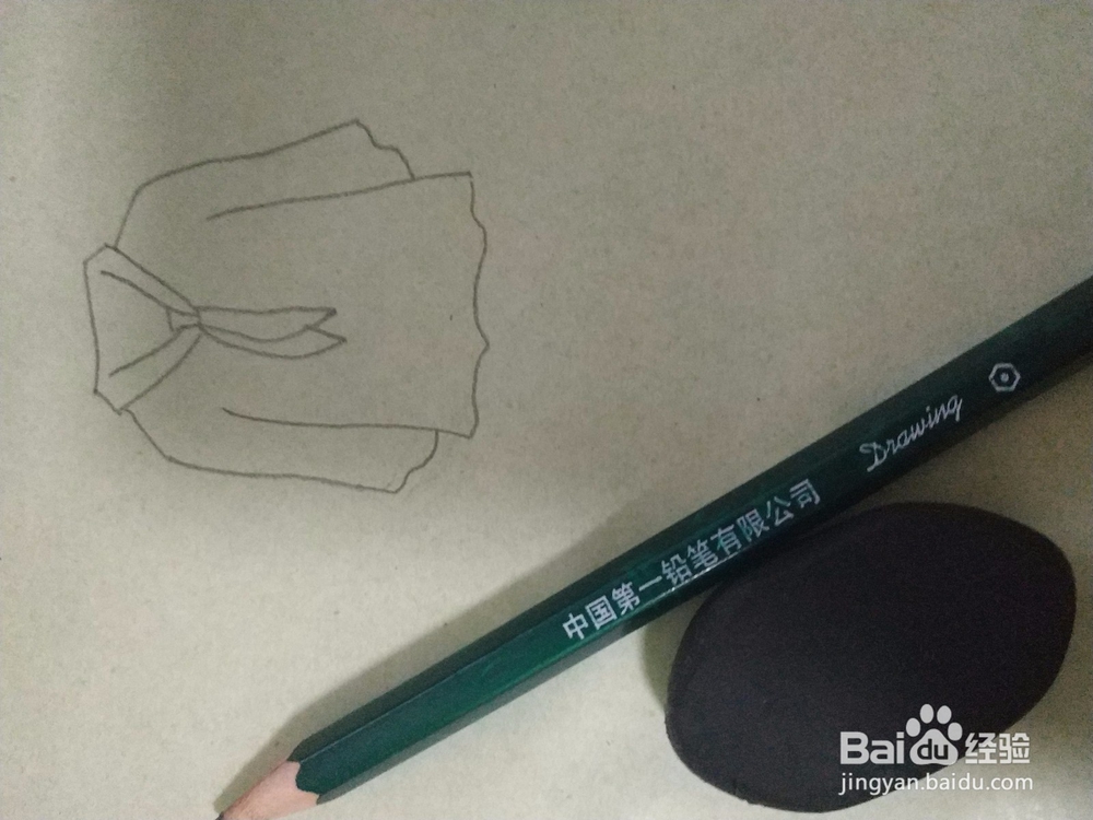 水手服的简笔画教程