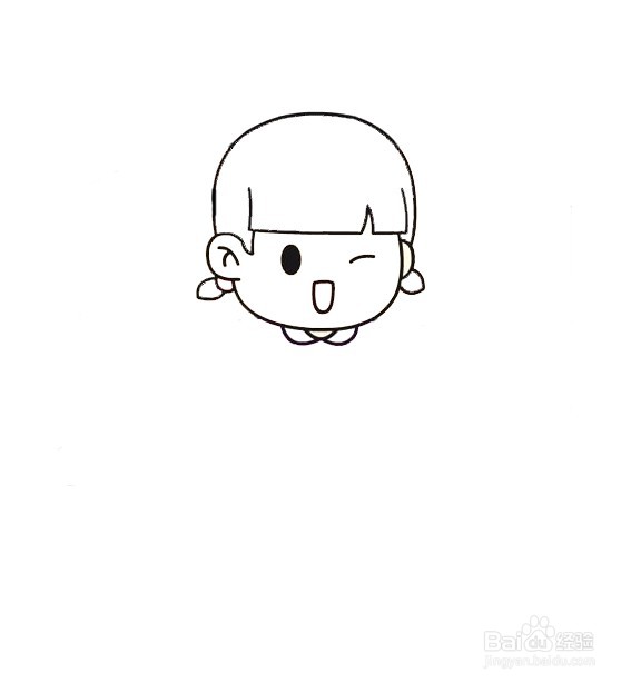 多开窗多通风防疫简笔画