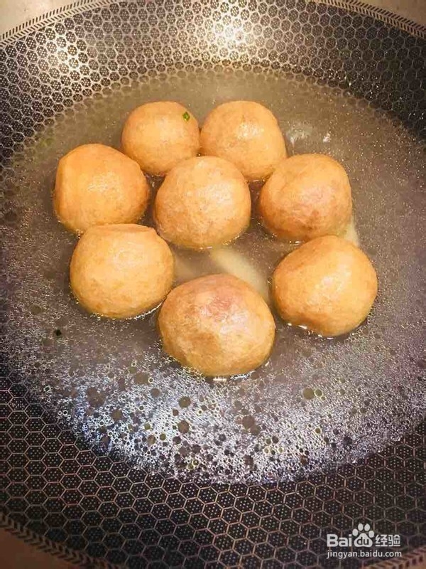 家庭版红烧油面筋塞肉