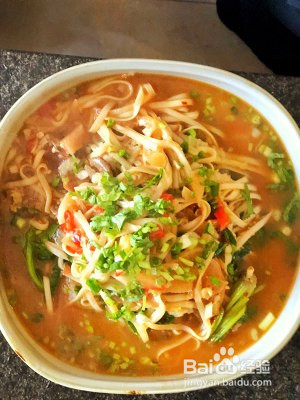 超级美味的烩面