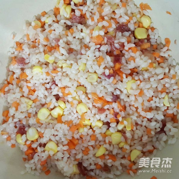 咸蛋饭的家常做法