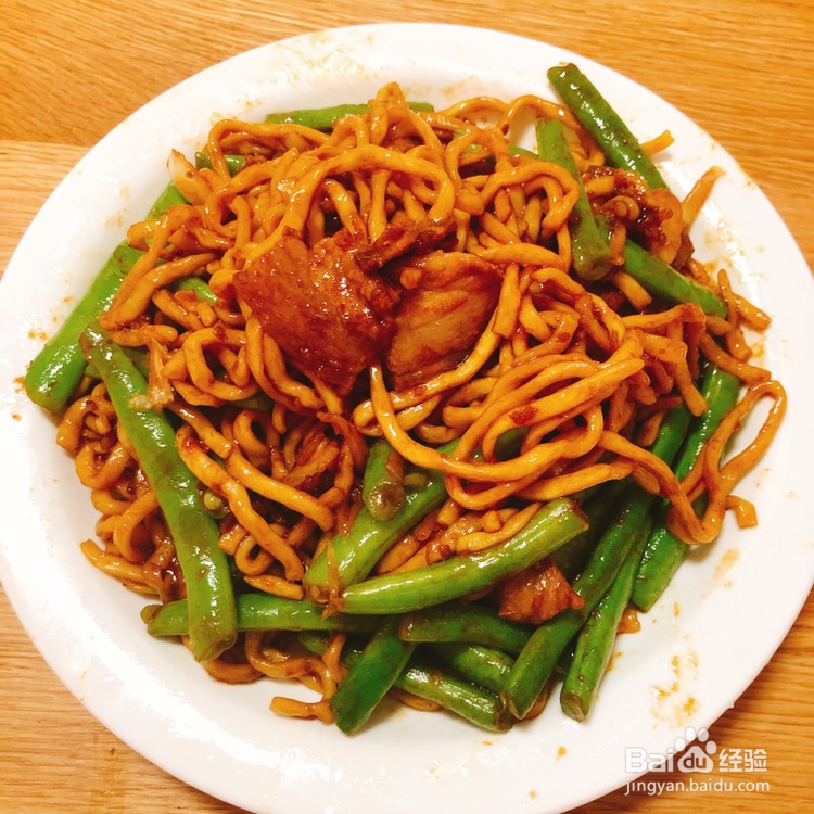 不得不吃的豆角焖面