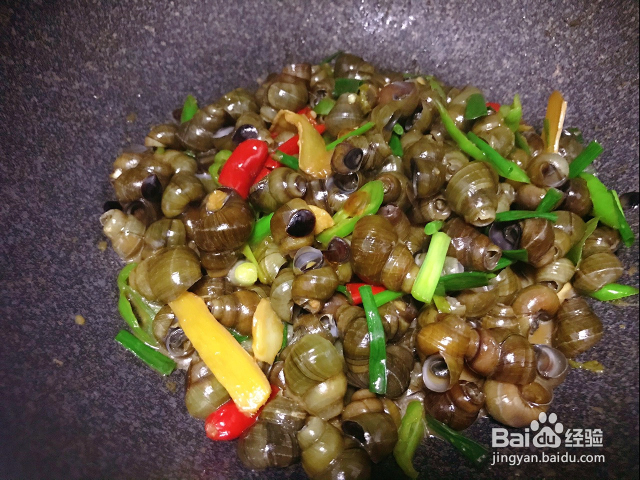 啤酒香辣螺丝的做法