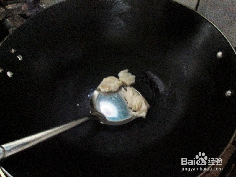 家常小菜“白菜苔梗炒五花肉”的做法