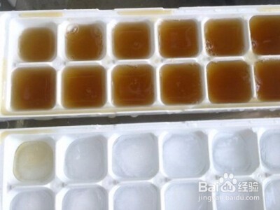 喝剩的汤不想浪费，做成冰块保存吧