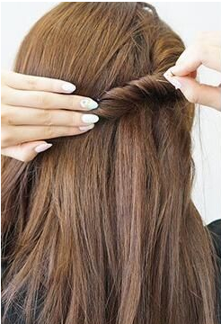 精心完美的盘发