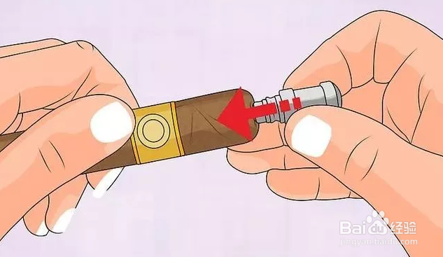 雪茄怎么剪图解