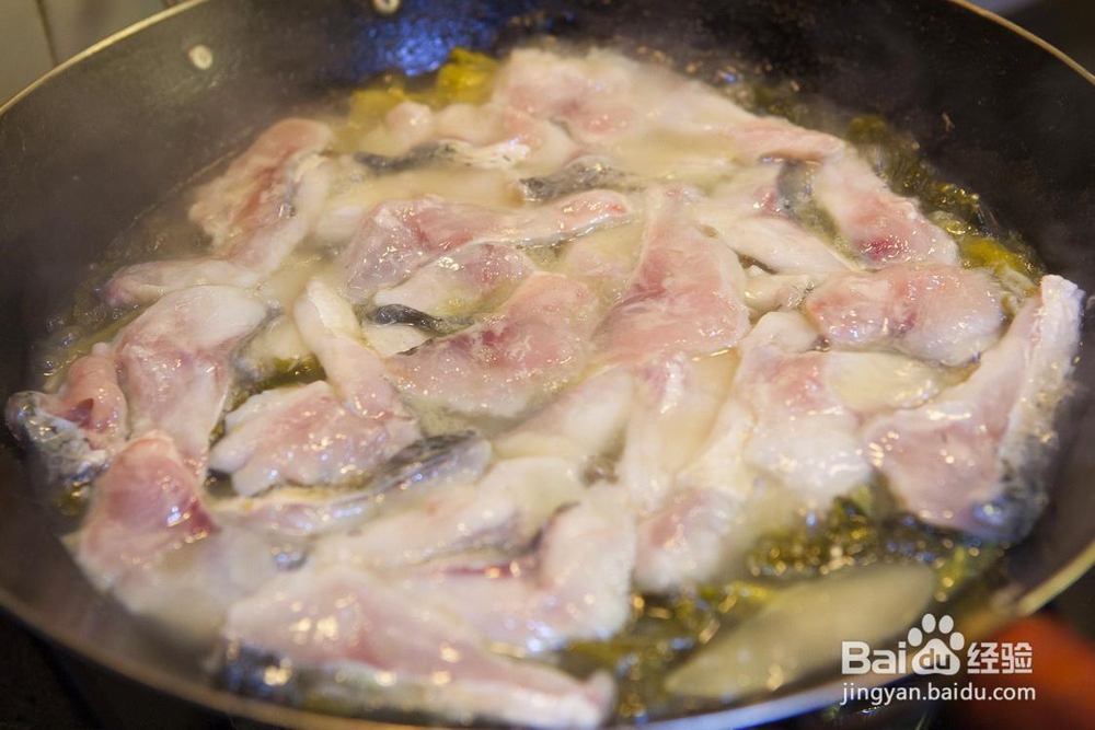 吃货美食-酸菜鱼!