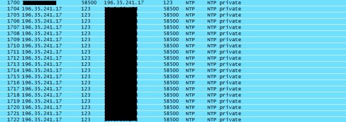 NTP 反射和放大攻击
