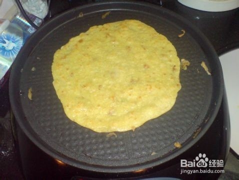 爱心早餐：玉米肉末饼的做法