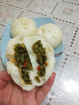 豇豆素包的做法