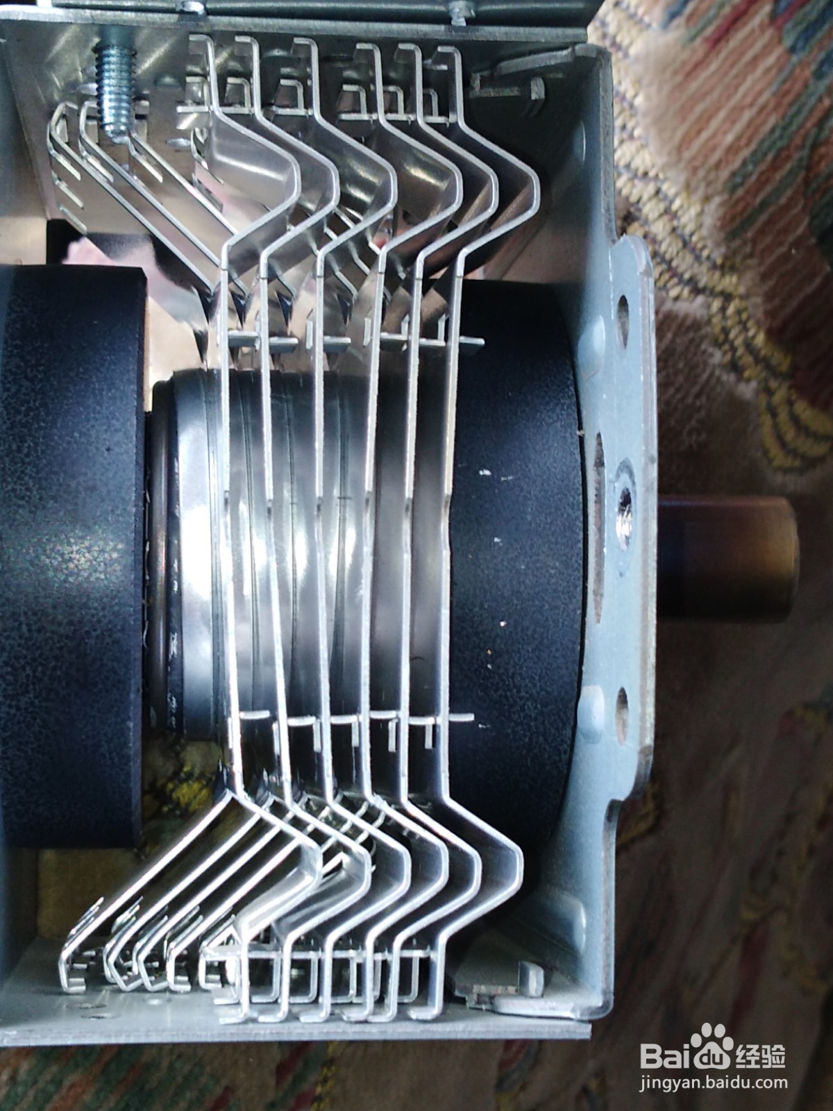 报废微波管拆解