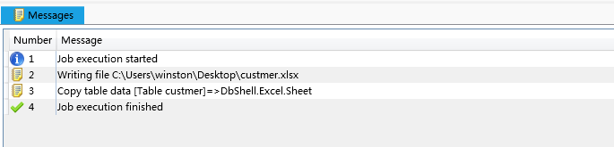 如何使用SQL DB Studio将表数据导出到excel文件
