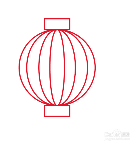 illustrator如何制作灯笼