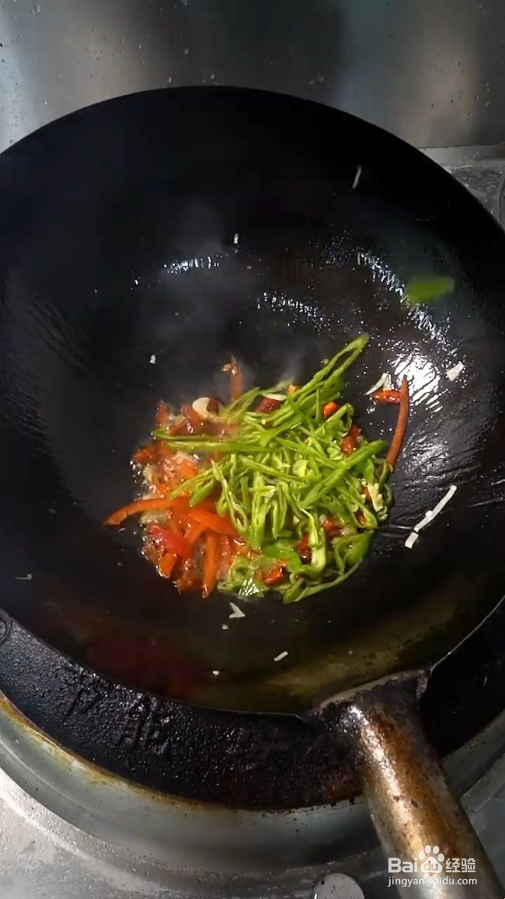 如何炒包菜粉条