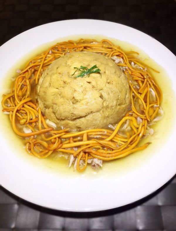 猴菇鸡丝虫草花