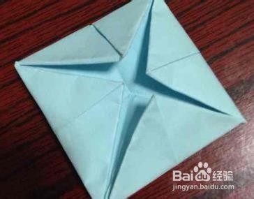 手工折纸纸花一最简单莲花的折法步骤