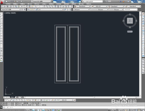 CAD吸塑掩门门板平面图制作教程