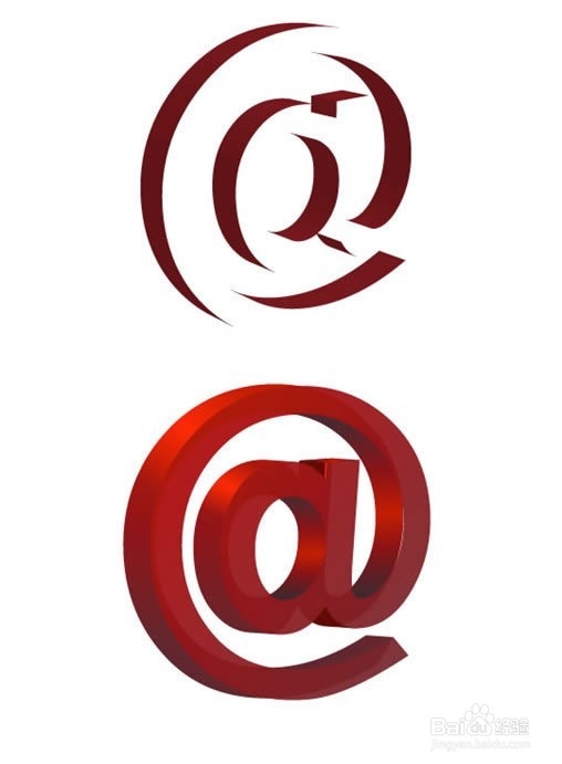 三口设计实训基地教您AI绘制三维效果logo
