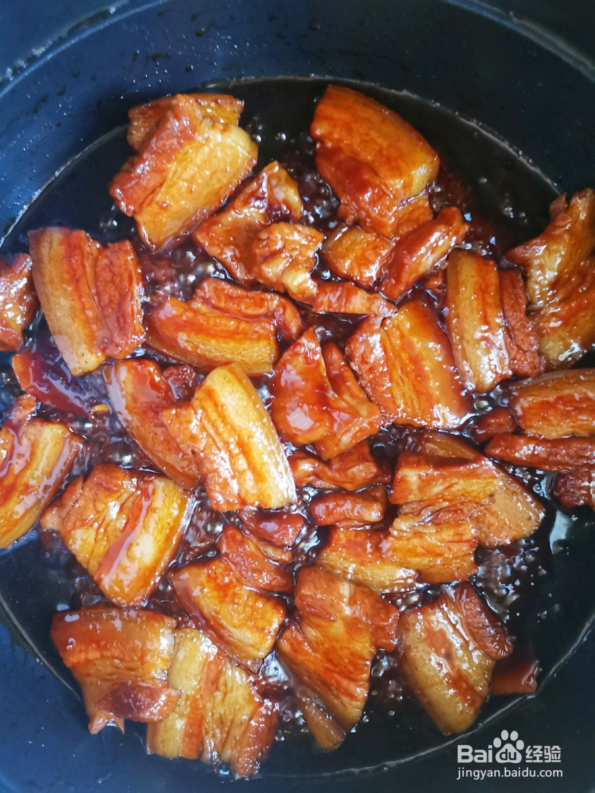 桂花红烧肉的做法