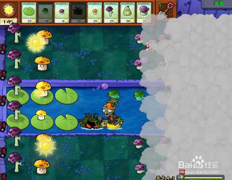 植物大战僵尸黑夜迷雾模式怎么打？