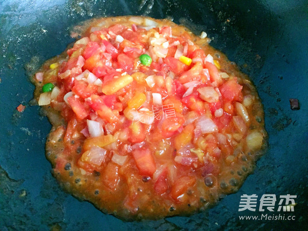 鲜虾什锦饭的做法