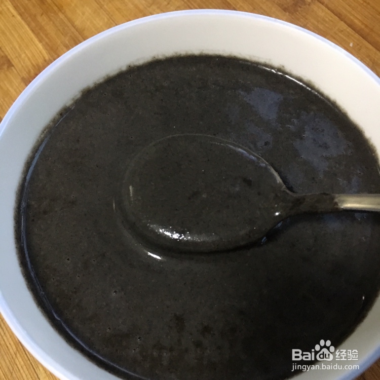 宝宝也爱吃的黑芝麻糊