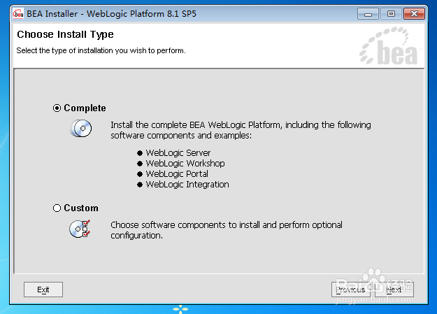 图解WebLogic 8的安装步骤