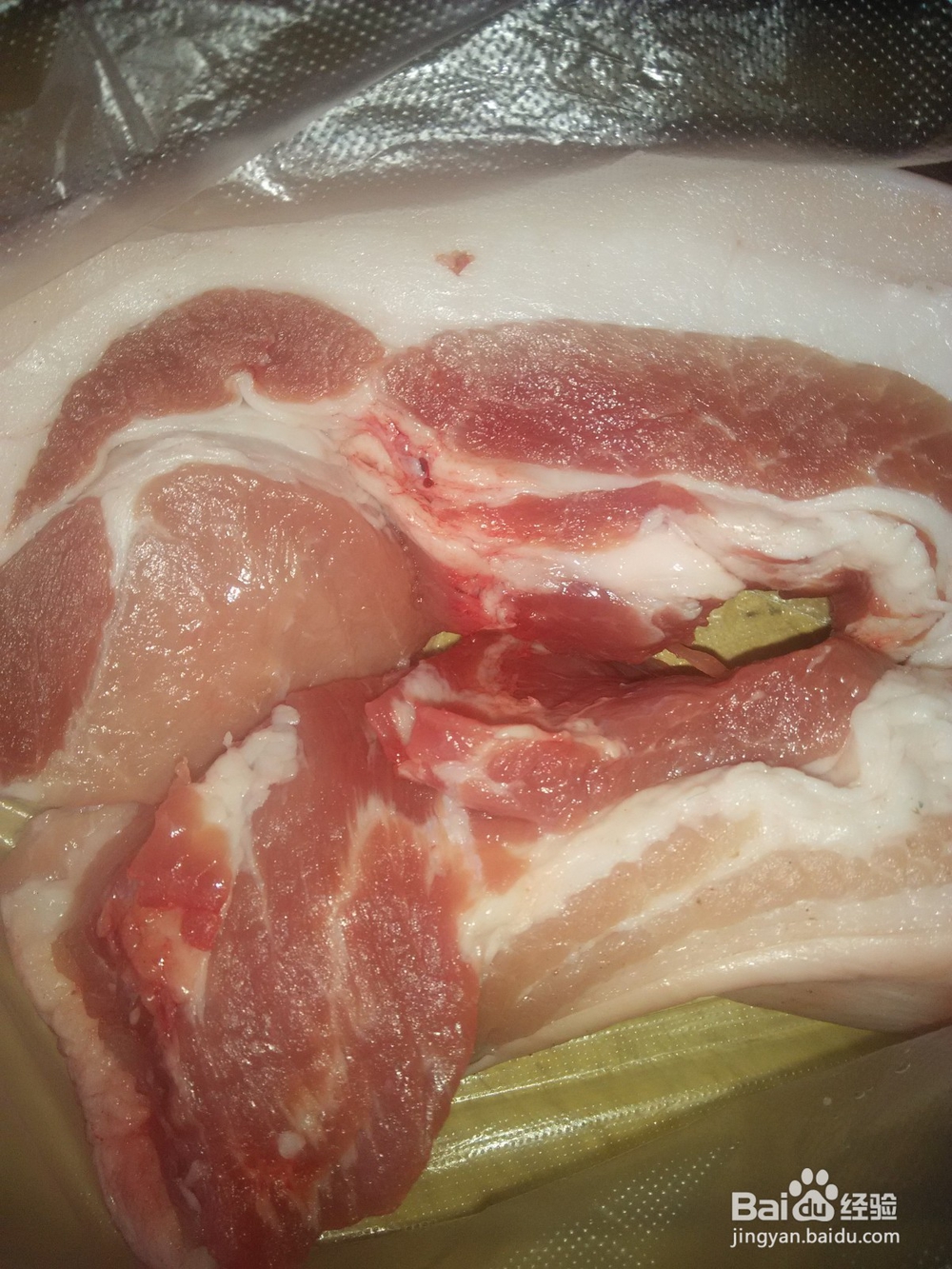 酸菜芯炖猪五花肉冻豆腐