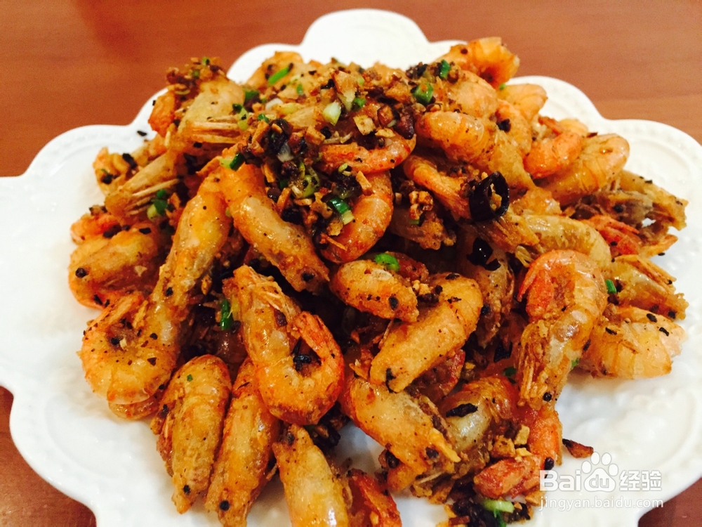 海鲜教程之蒜香椒盐河虾的做法
