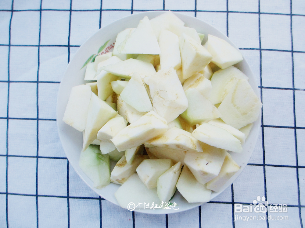 做青椒烧茄子少油秘诀的教程