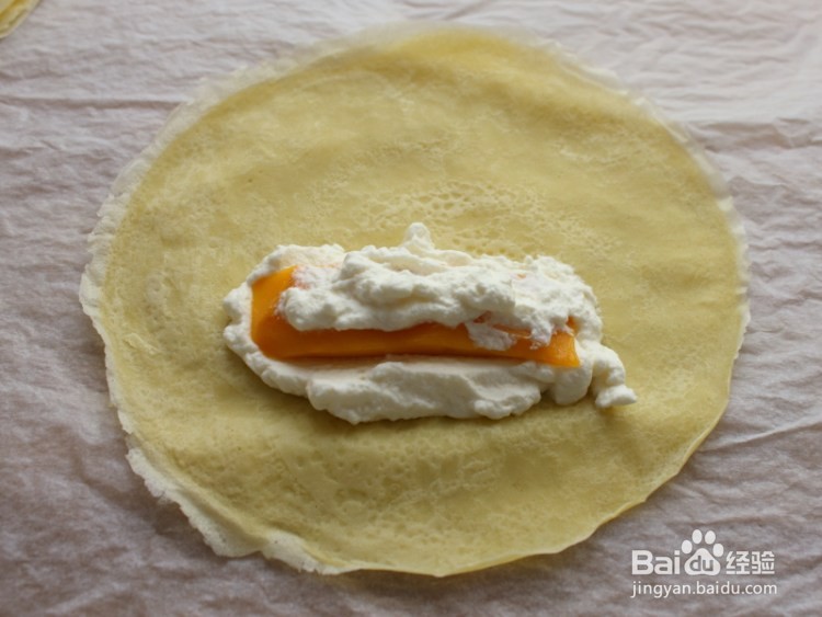 如何制作简单好吃的芒果班戟?