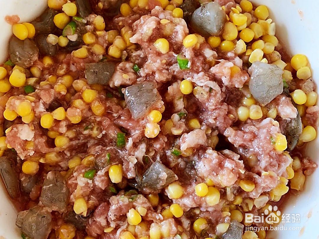 美味的玉米虾仁肉馅馄饨怎么做？