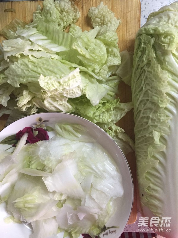 醋溜白菜的做法