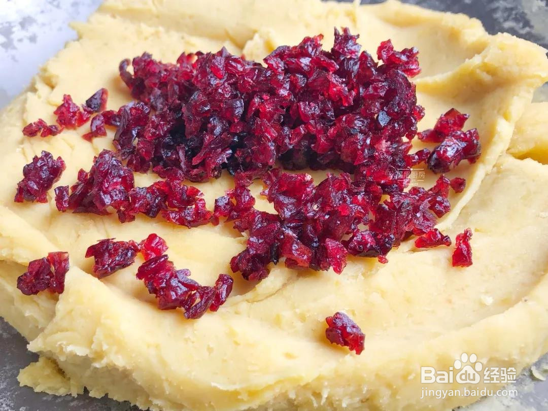 蔓越莓绿豆糕的做法