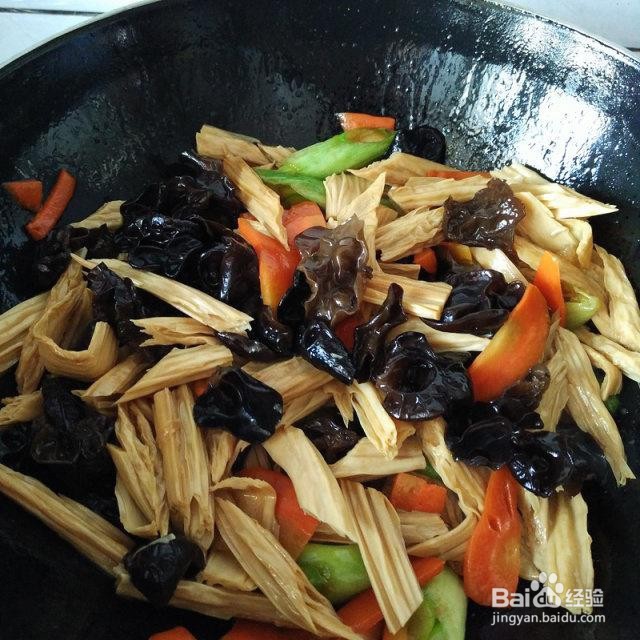 河南红烧腐竹的做法