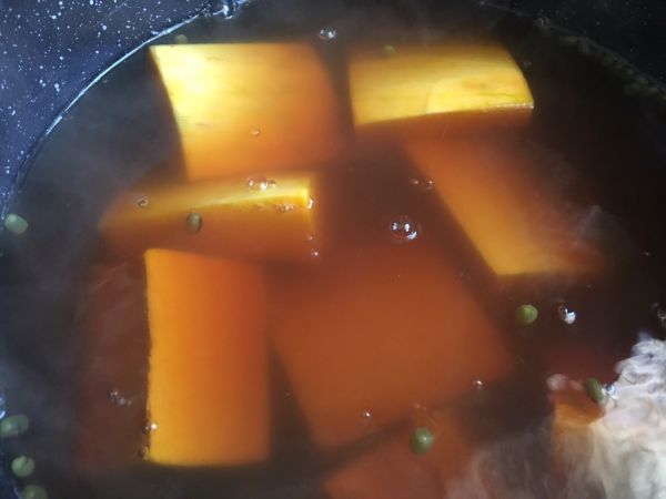 绿豆南瓜解暑汤