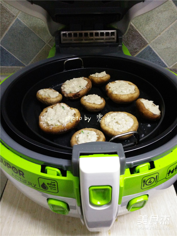 香菇酿炸糕的做法