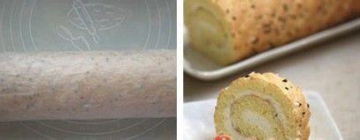 怎么做芝麻椰蓉蛋糕卷