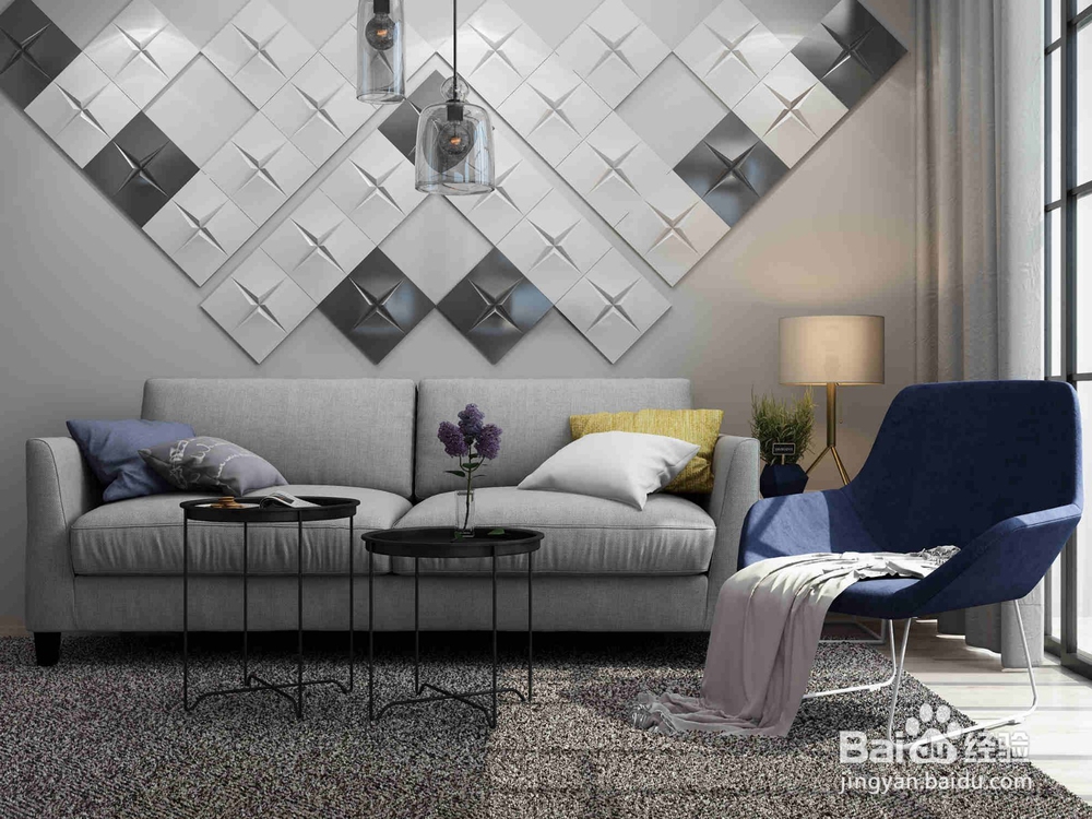 家装客厅背景墙电视背景墙装饰方法