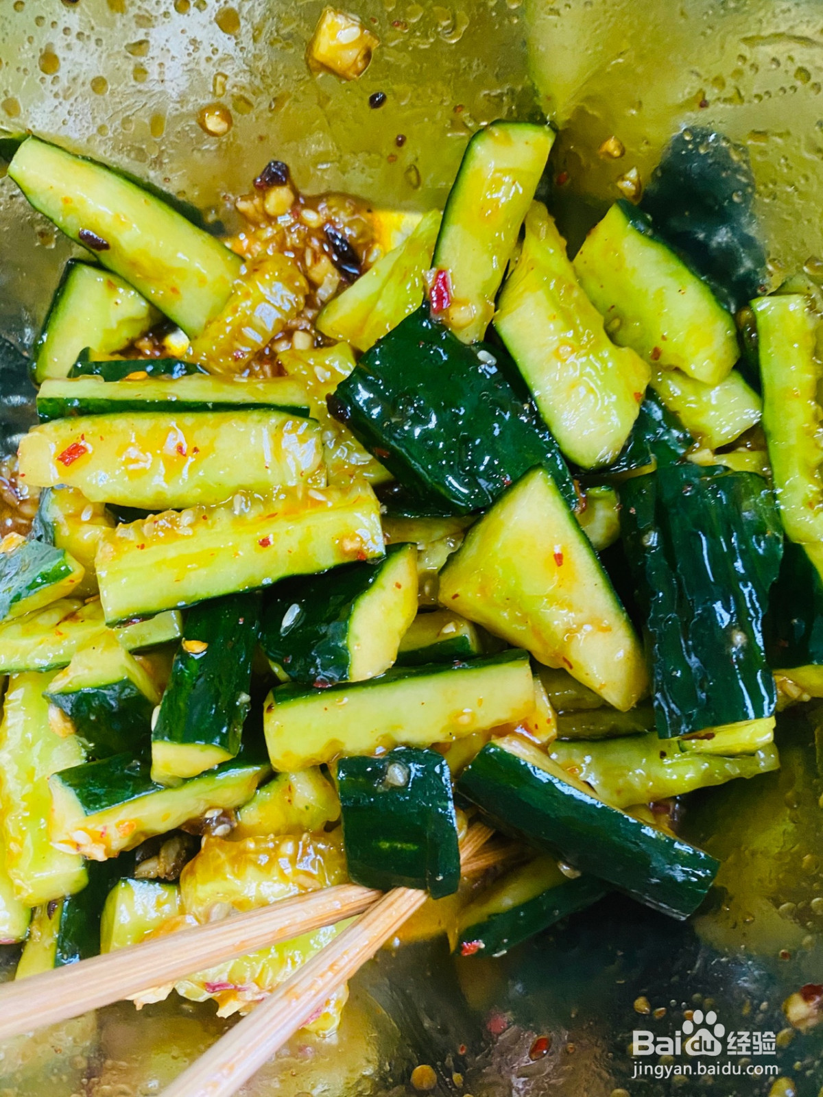 蒜蓉黄瓜的做法