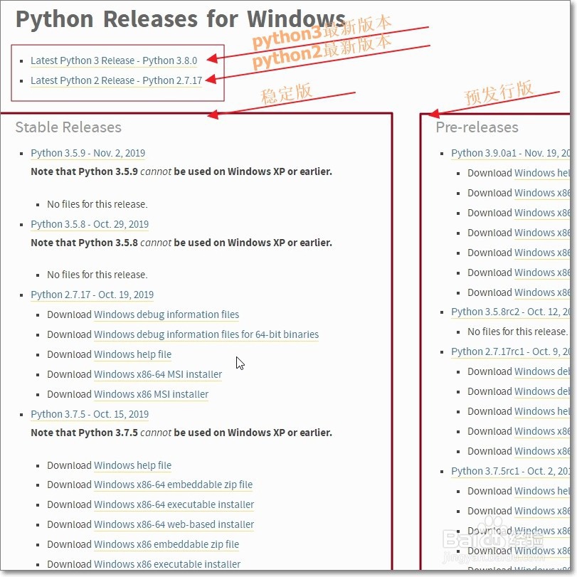 windows环境如何下载和安装python