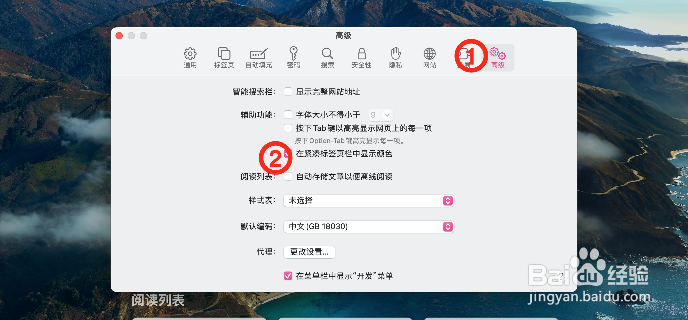 Safari浏览器如何自动存储阅读列表中的文章