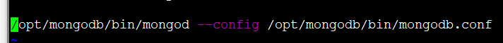 Linux 安装mongodb数据库。
